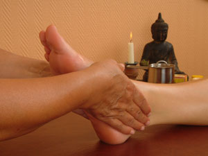 Massage of the foot