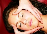 Head and face massage